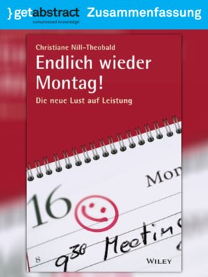 cover image of Endlich wieder Montag! (Zusammenfassung)